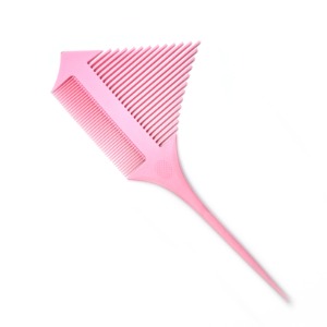 [그레이거] 발레아주 옴브레 솜브레 삼각형 위빙콤 염색빗, 핑크 삼각빗, 미용인을 위한 복지몰 -뷰티웰-
